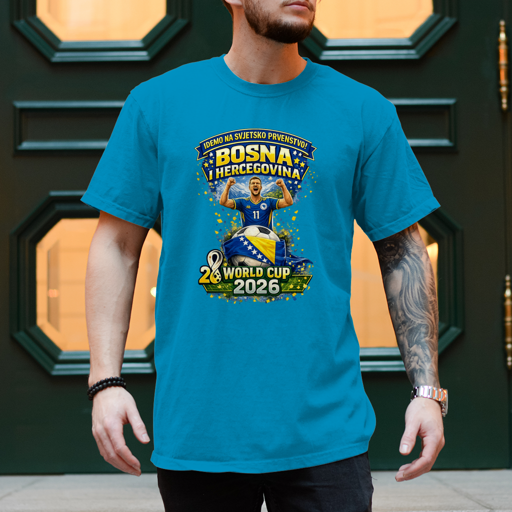 Men's T-Shirt – Bosnia | Design 01 | Front Print