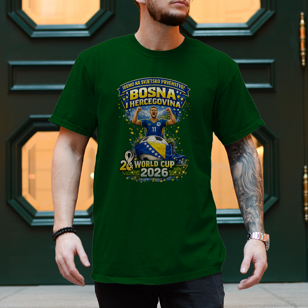 Men's T-Shirt – Bosnia | Design 01 | Front Print