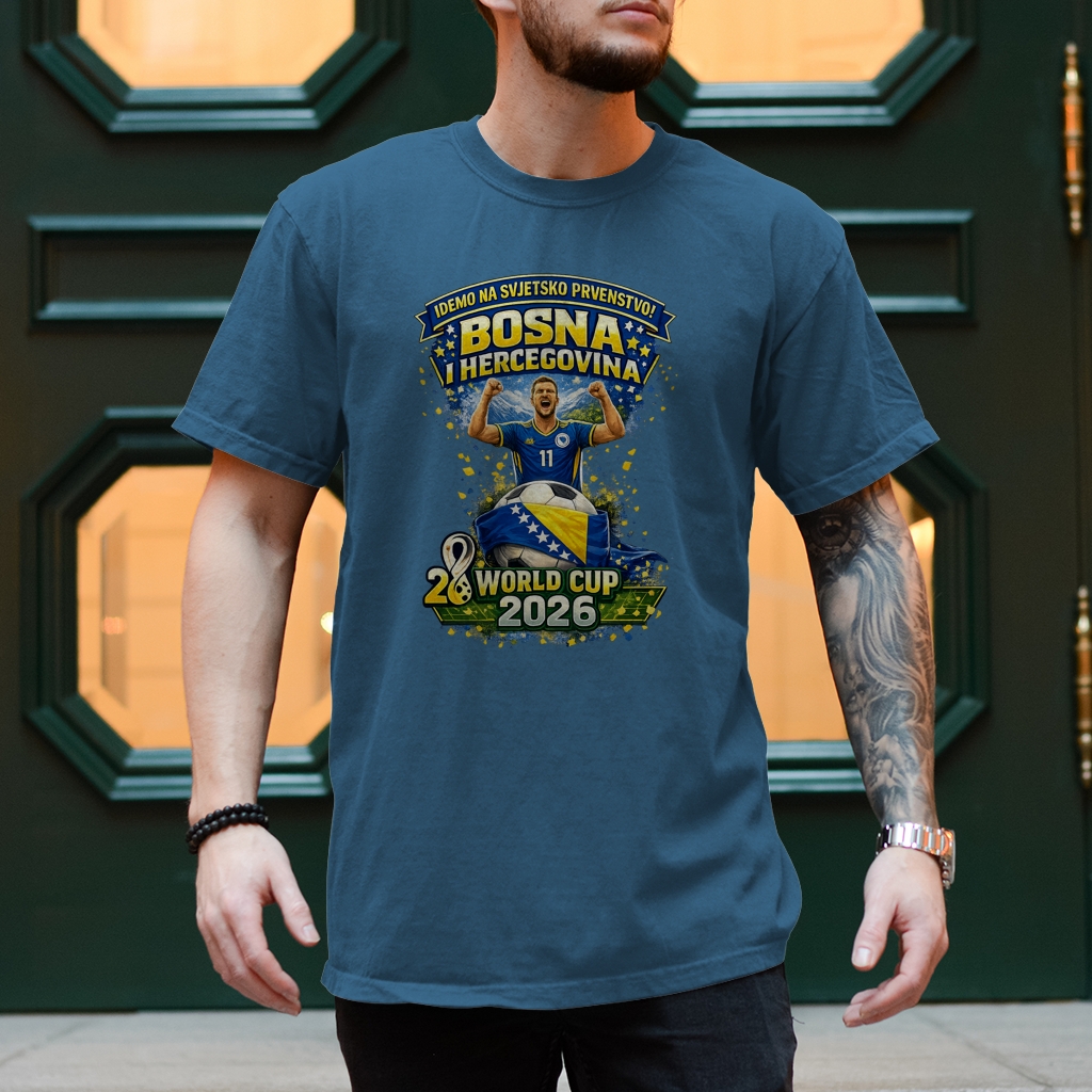 Men's T-Shirt – Bosnia | Design 01 | Front Print