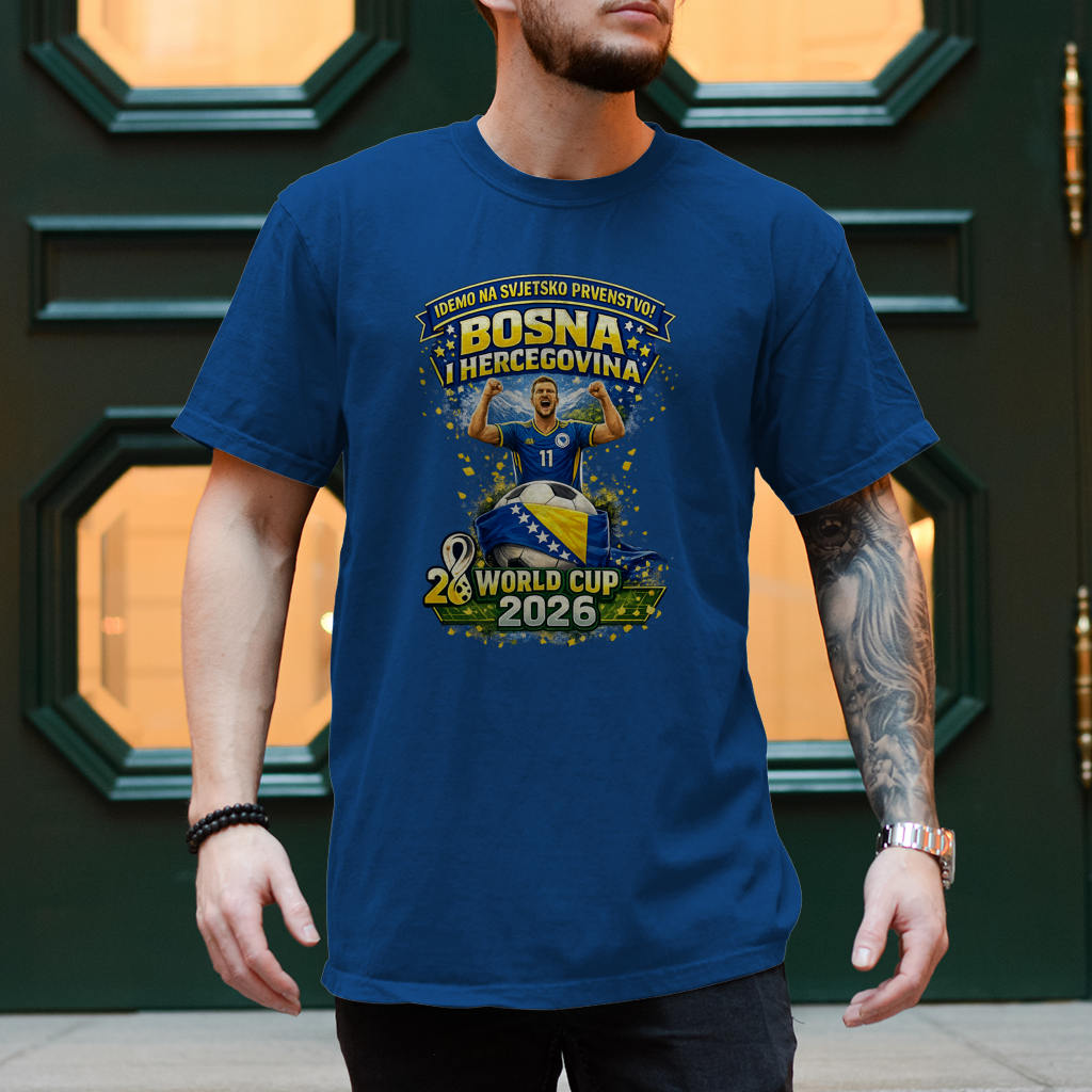 Men's T-Shirt – Bosnia | Design 01 | Front Print