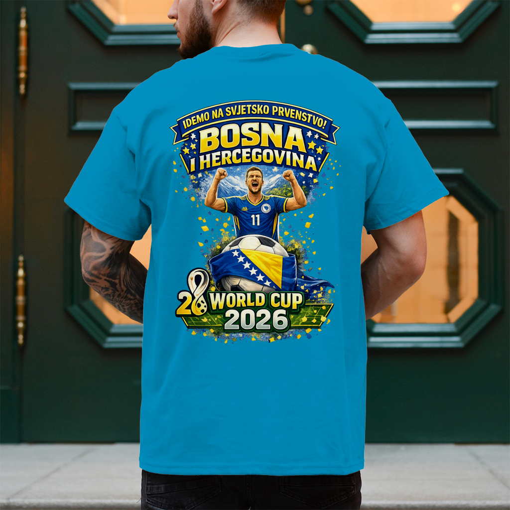 Men's T-Shirt – Bosnia | Design 01 | Back Print