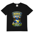 Men's Basic V-Neck T-Shirt - Bosnia | Design 01 | Front Print