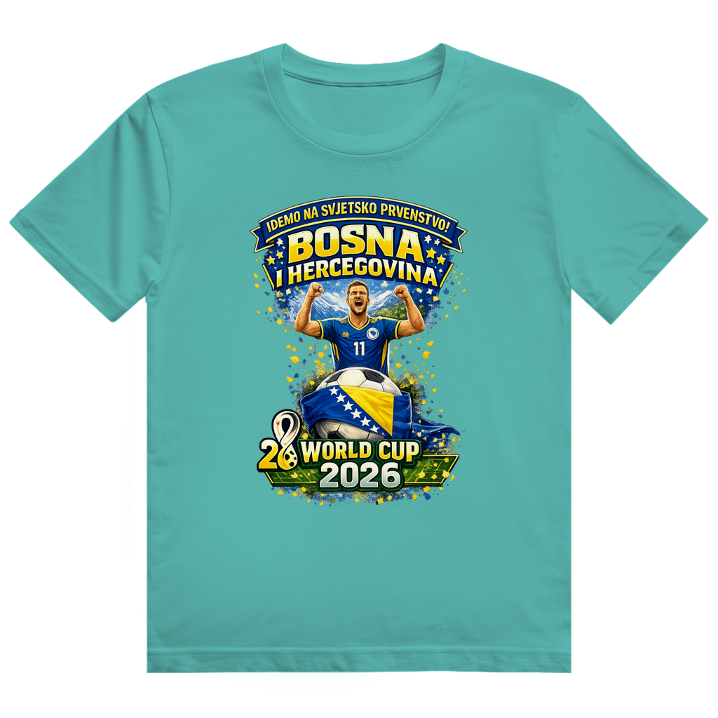 Muška majica Heavy Cotton – Bosna | Dizajn 01 | Prednja štampa