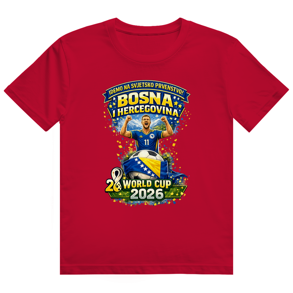 Muška majica Heavy Cotton – Bosna | Dizajn 01 | Prednja štampa