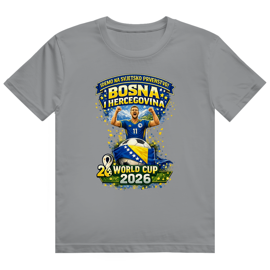 Muška majica Heavy Cotton – Bosna | Dizajn 01 | Prednja štampa