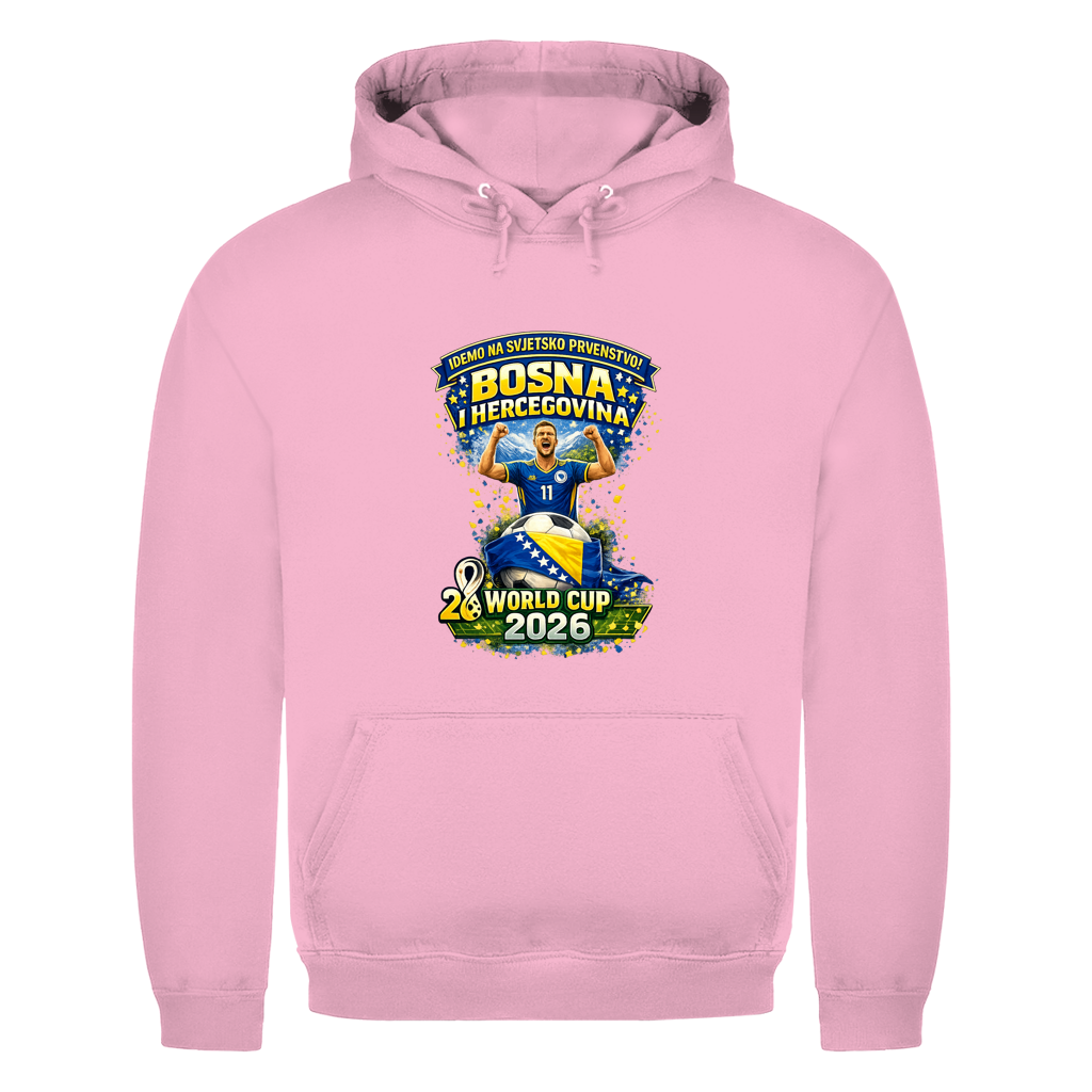 Men's Hoodie - Bosnia | Design 01 | Front Print