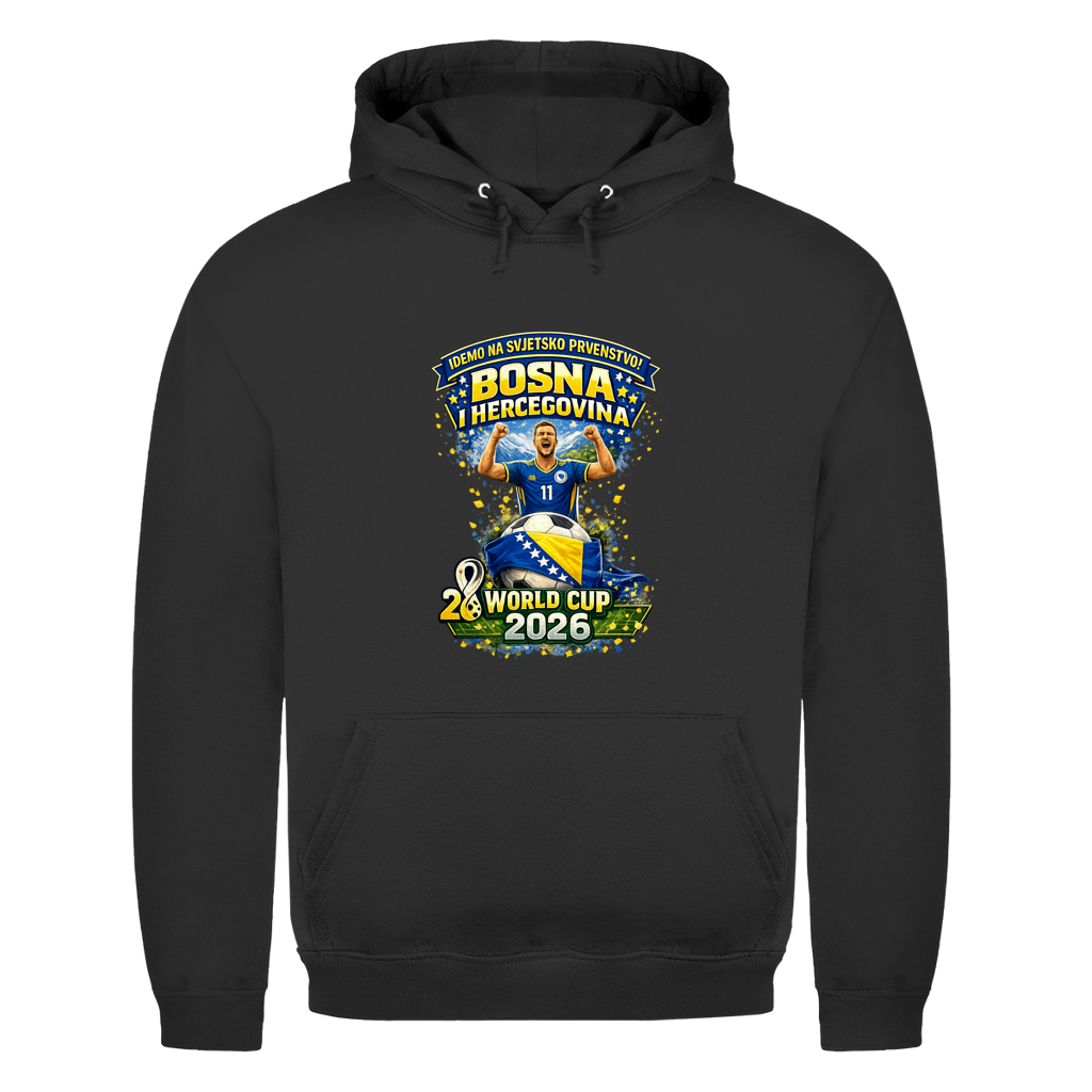 Men's Hoodie - Bosnia | Design 01 | Front Print