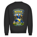 Men's Premium Organic Sweatshirt - Bosnia | Design 01 | Back Print
