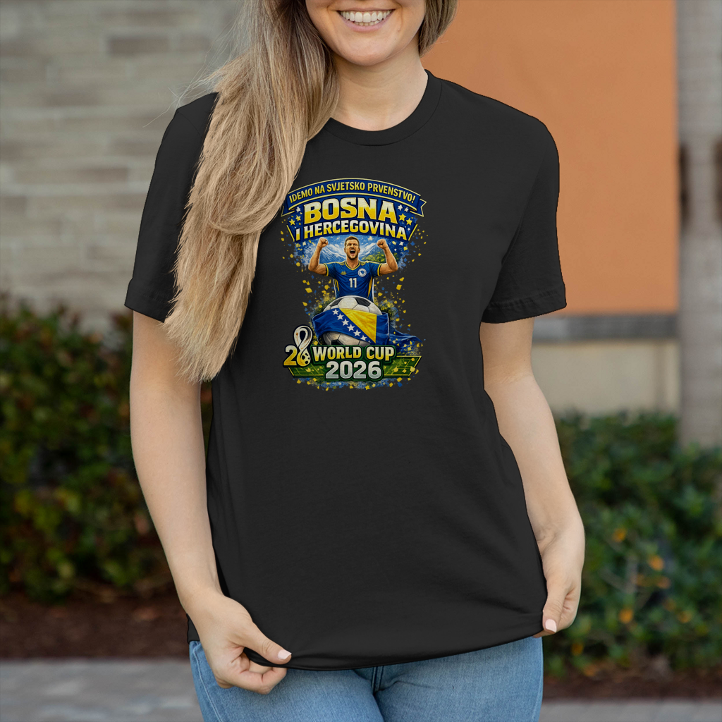 Women's T-Shirt – Bosnia | Design 01 | Front Print