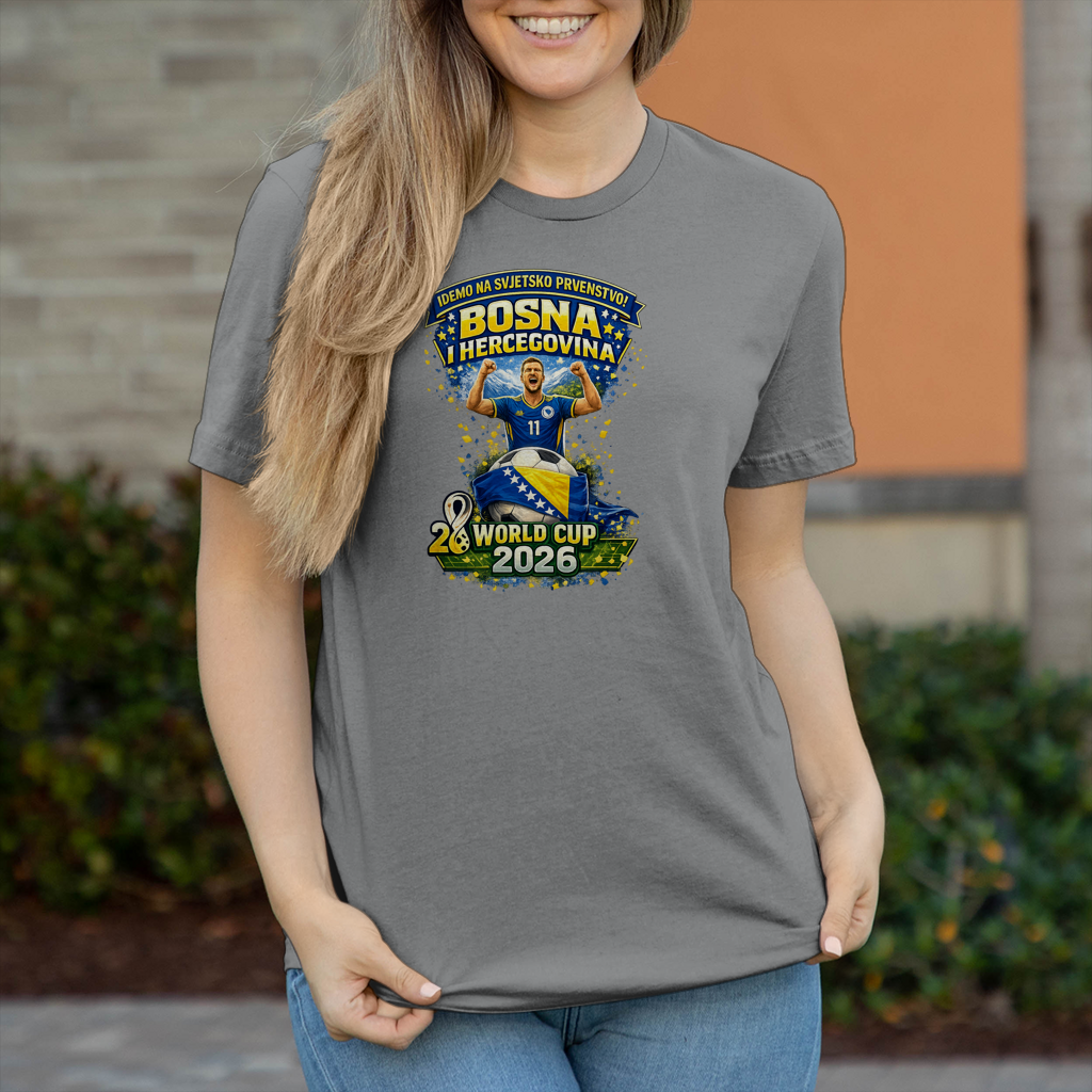 Women's T-Shirt – Bosnia | Design 01 | Front Print