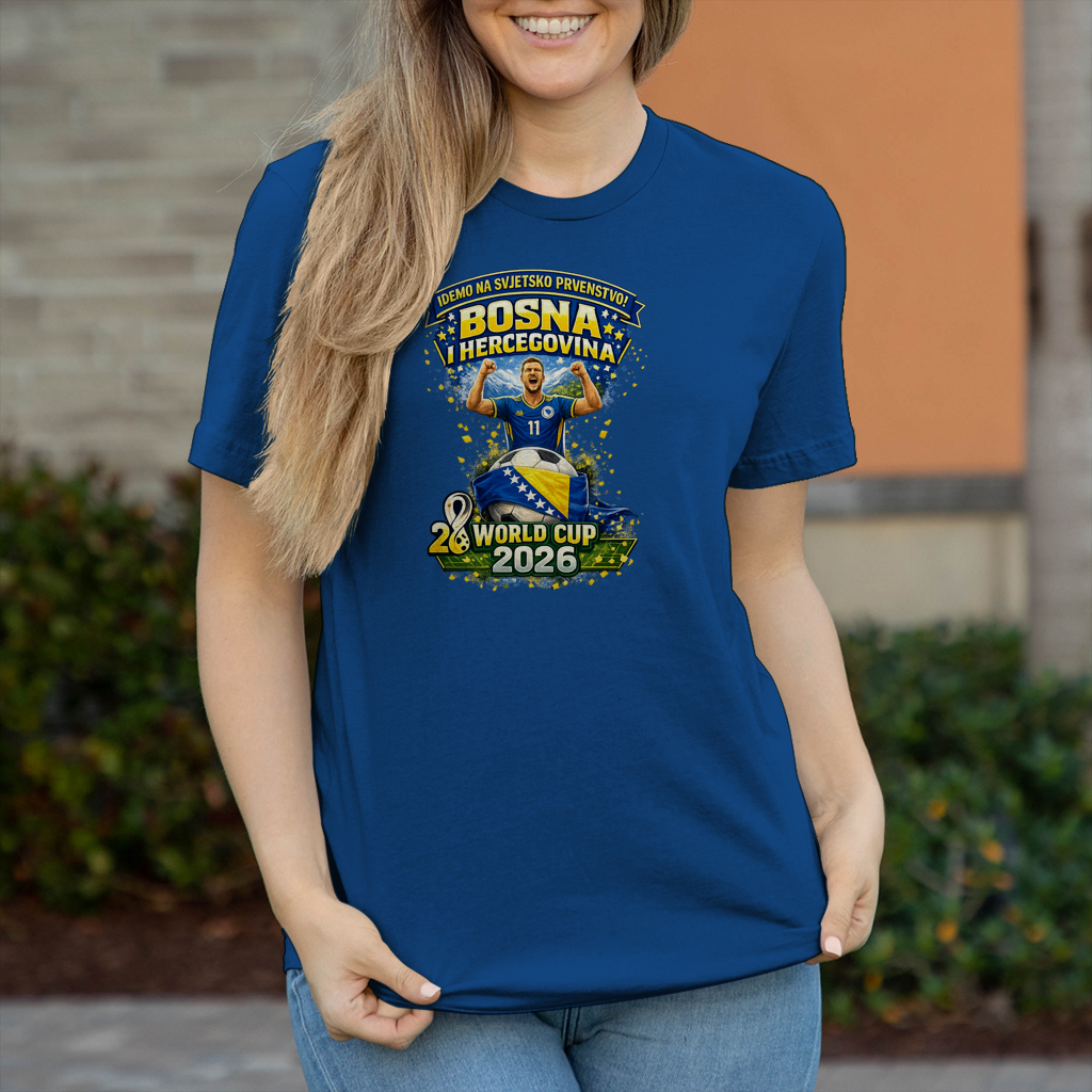 Women's T-Shirt – Bosnia | Design 01 | Front Print