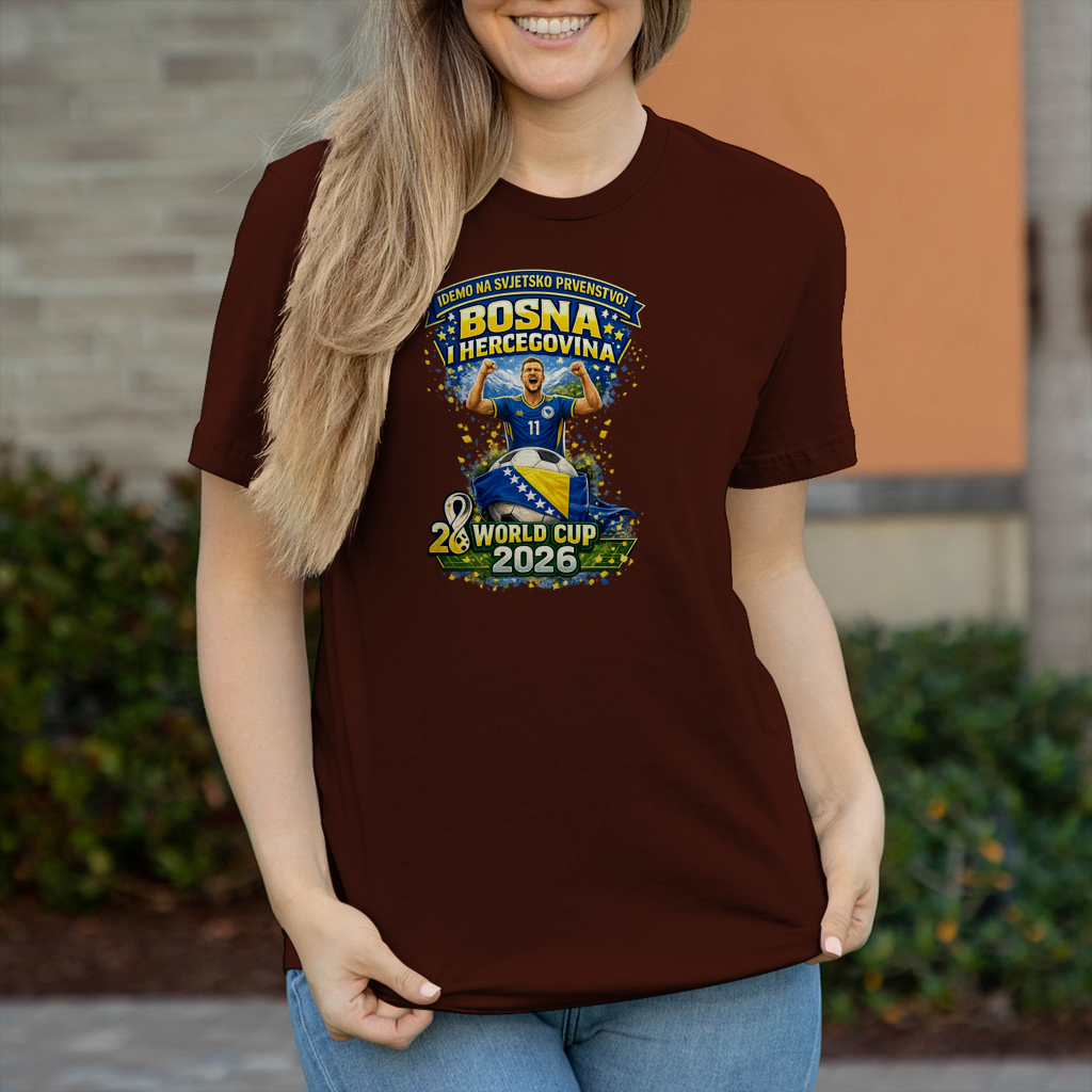 Women's T-Shirt – Bosnia | Design 01 | Front Print