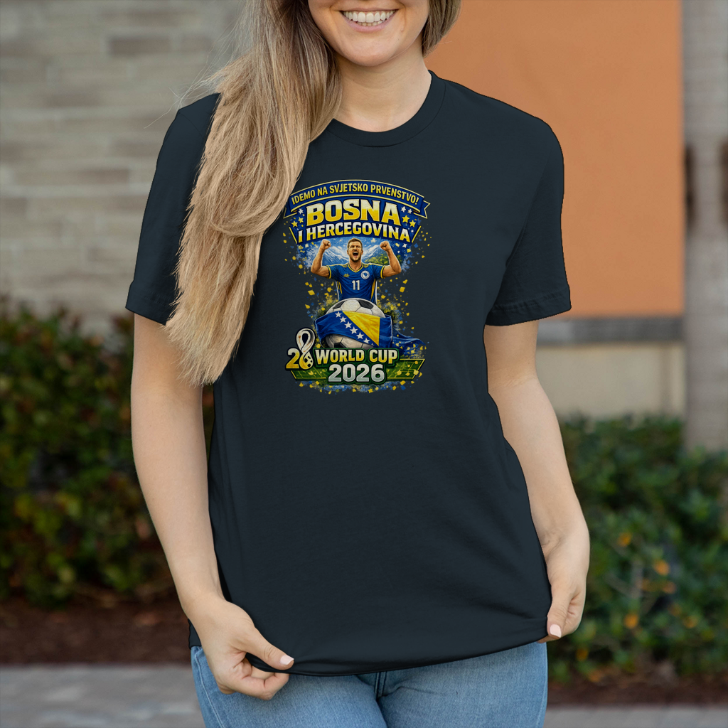 Women's T-Shirt – Bosnia | Design 01 | Front Print