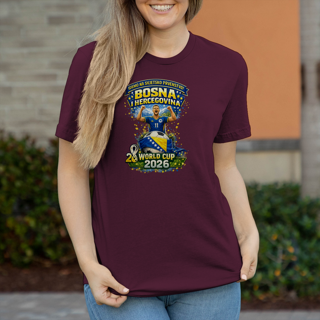 Women's T-Shirt – Bosnia | Design 01 | Front Print