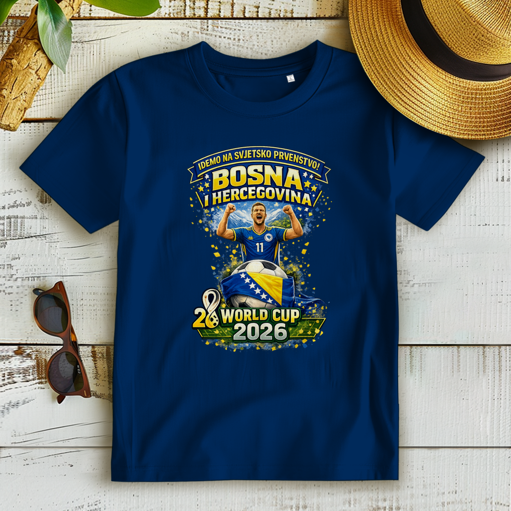 Damen Premium Bio T-Shirt – Bosnien | Design 01  | Frontprint