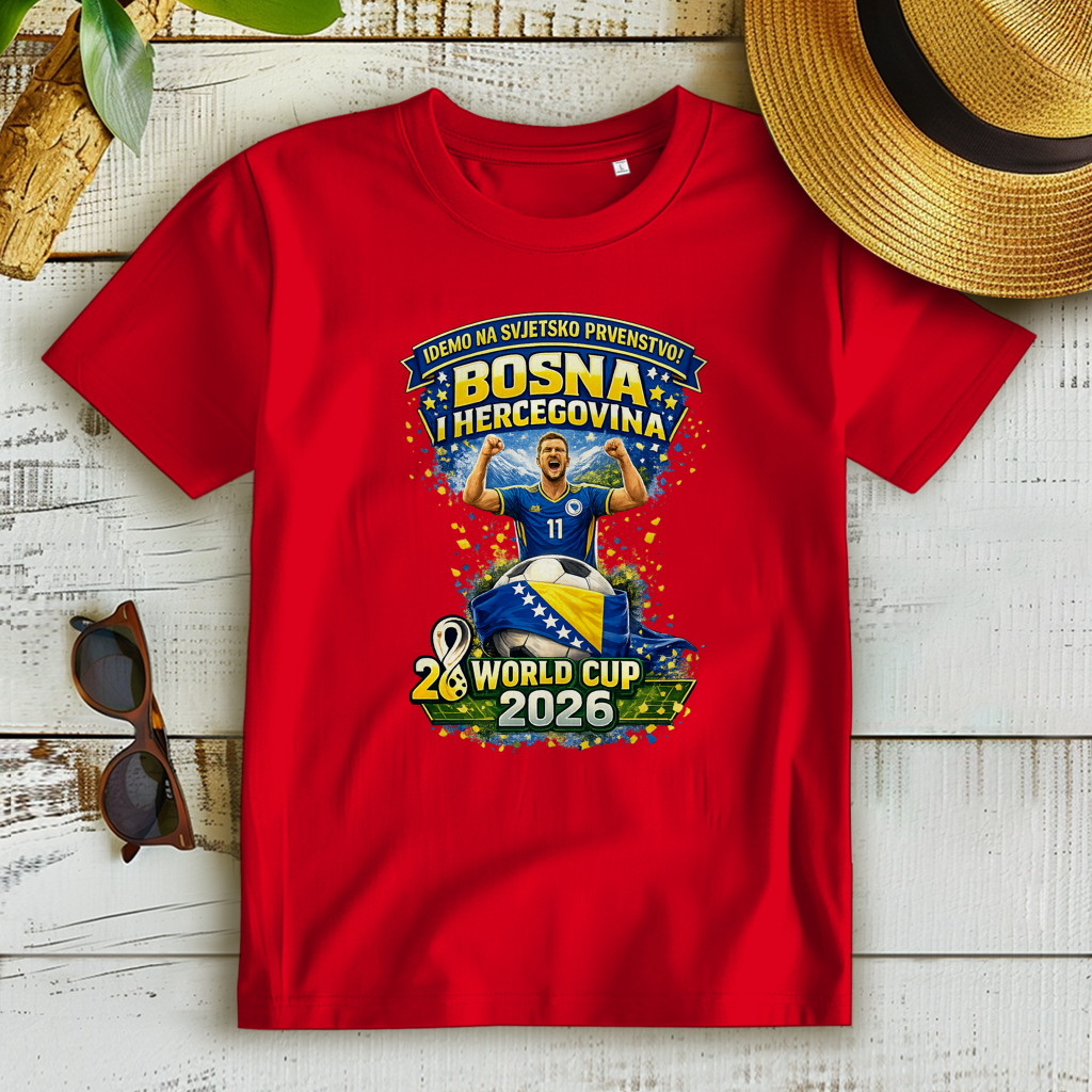 Damen Premium Bio T-Shirt – Bosnien | Design 01  | Frontprint