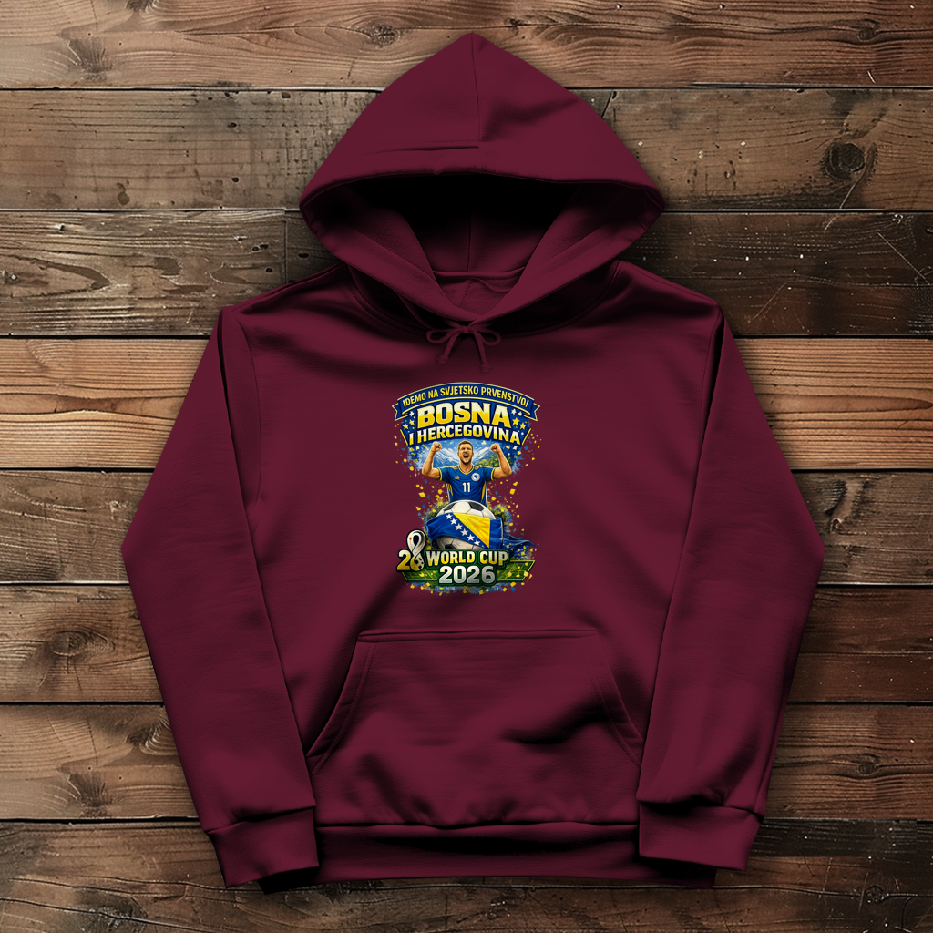 Women's Hoodie - Bosnia | Design 01 | Front Print