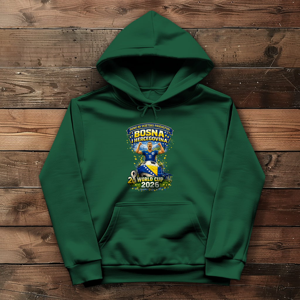 Women's Hoodie - Bosnia | Design 01 | Front Print