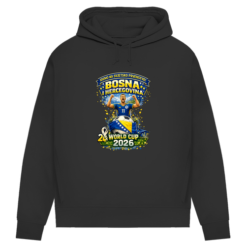 Women's Premium Organic Hoodie – Bosnia | Design 01 | Front Print