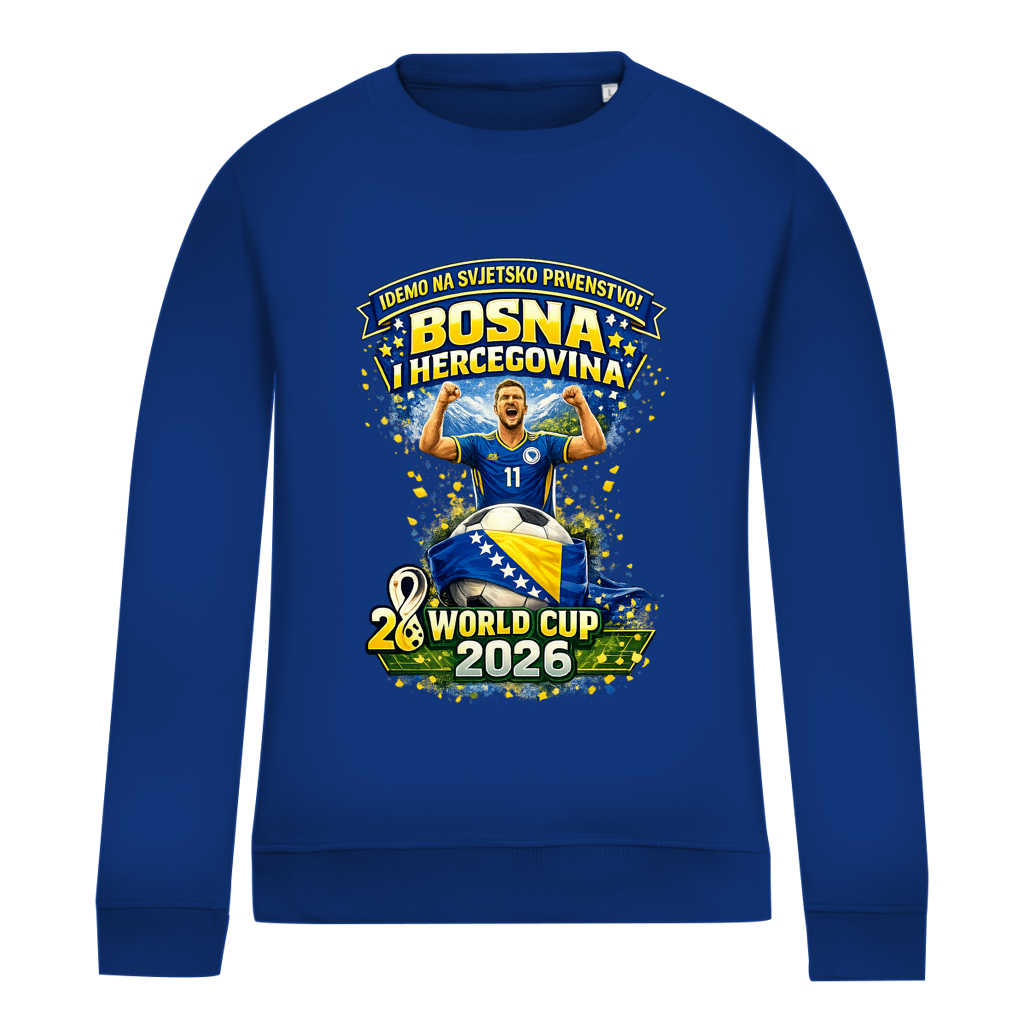 Women's Sweatshirt – Bosnia | Design 01 | Front Print