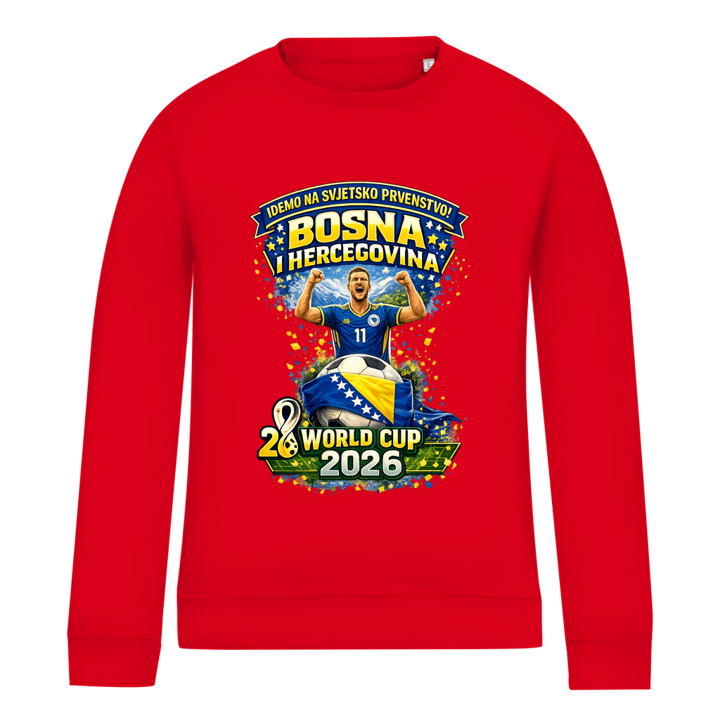 Women's Sweatshirt – Bosnia | Design 01 | Front Print