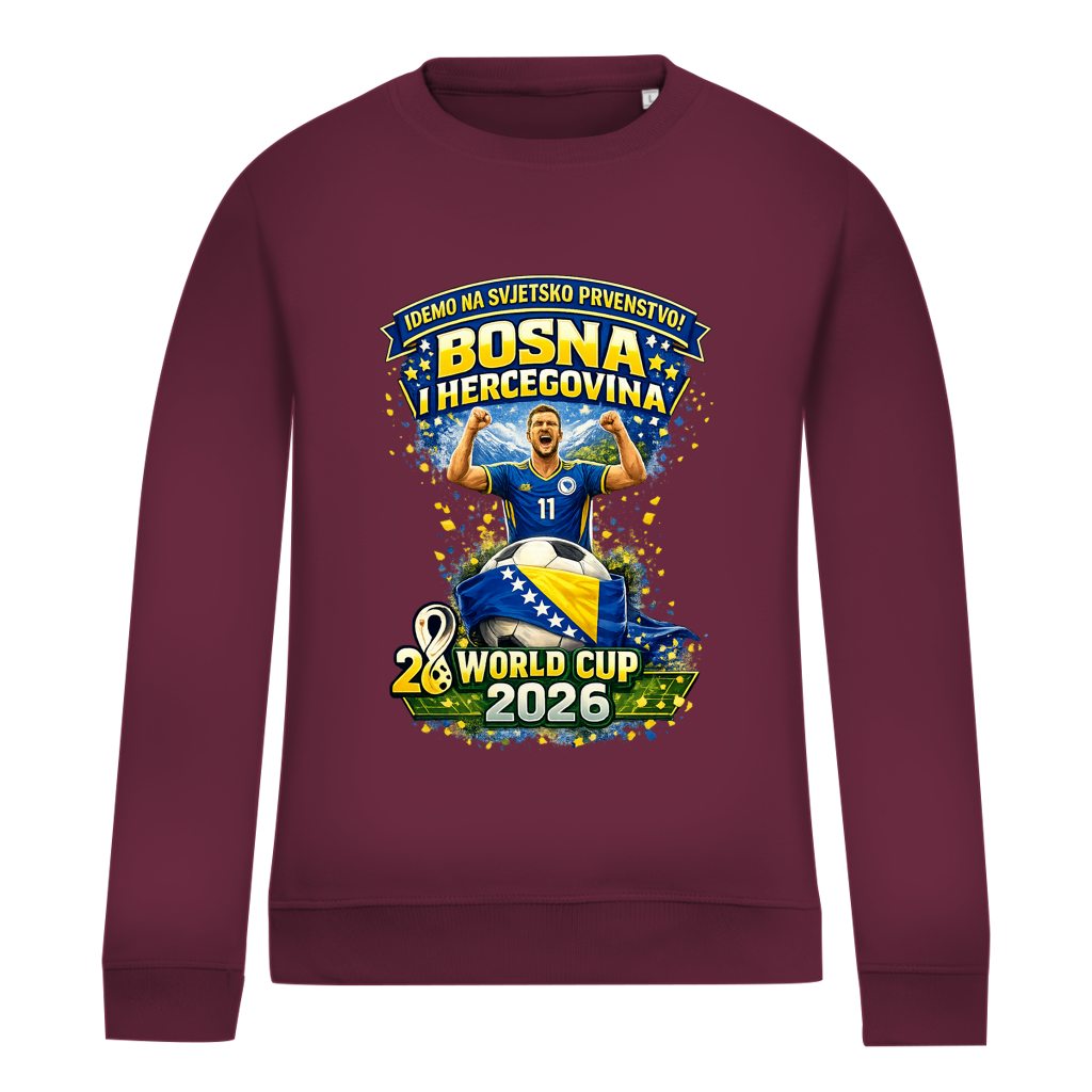 Women's Sweatshirt – Bosnia | Design 01 | Front Print