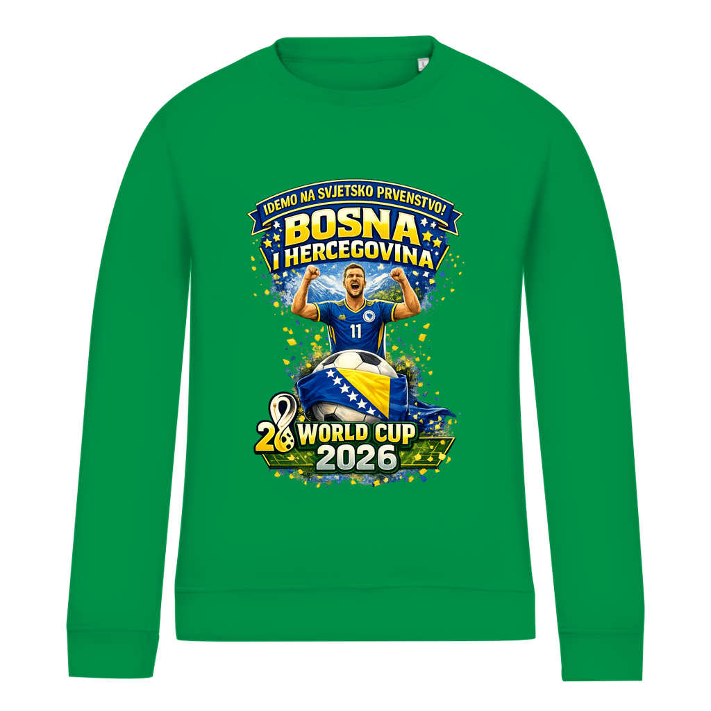 Women's Sweatshirt – Bosnia | Design 01 | Front Print