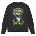 Women's Premium Organic Sweatshirt - Bosnia | Design 01 | Front Print