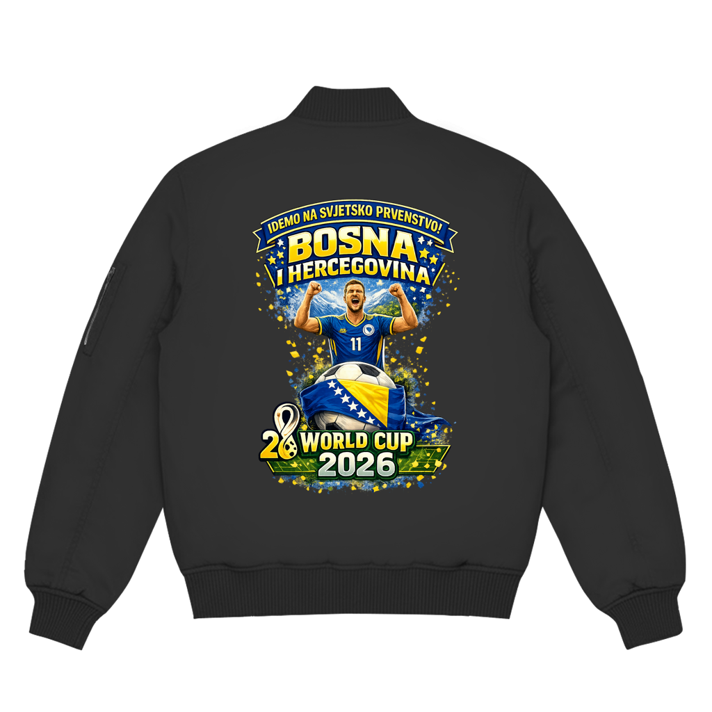 Bomber Jacket – We're Going to the World Cup | Back Print