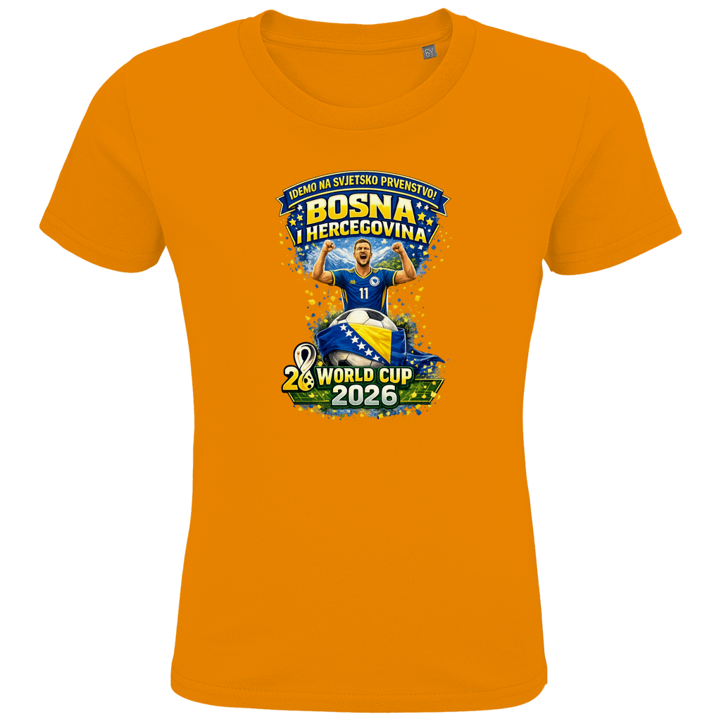 Kids Premium Bio T-Shirt – Bosnien | Design 01 | Frontprint