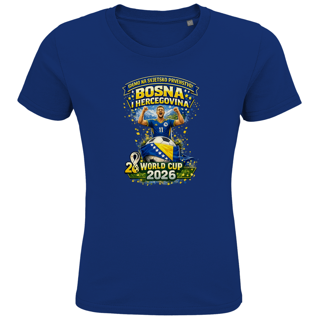 Kids Premium Bio T-Shirt – Bosnien | Design 01 | Frontprint
