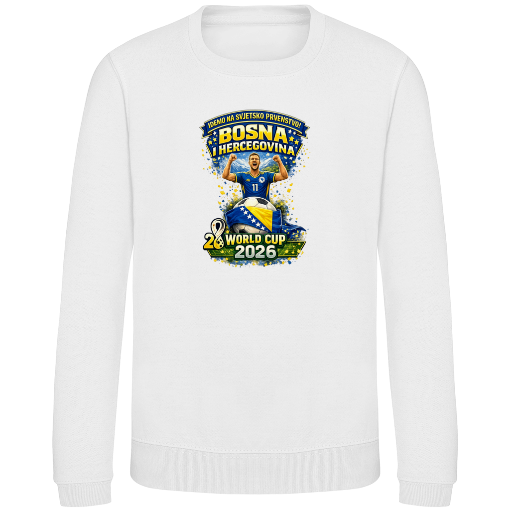 Kids Sweatshirt – Bosnia | Design 01 | Front Print