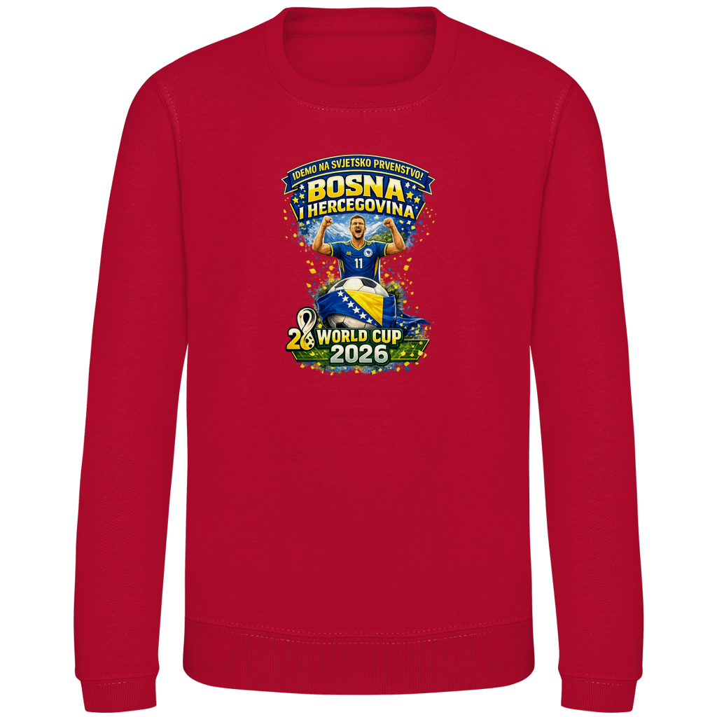 Kids Sweatshirt – Bosnia | Design 01 | Front Print
