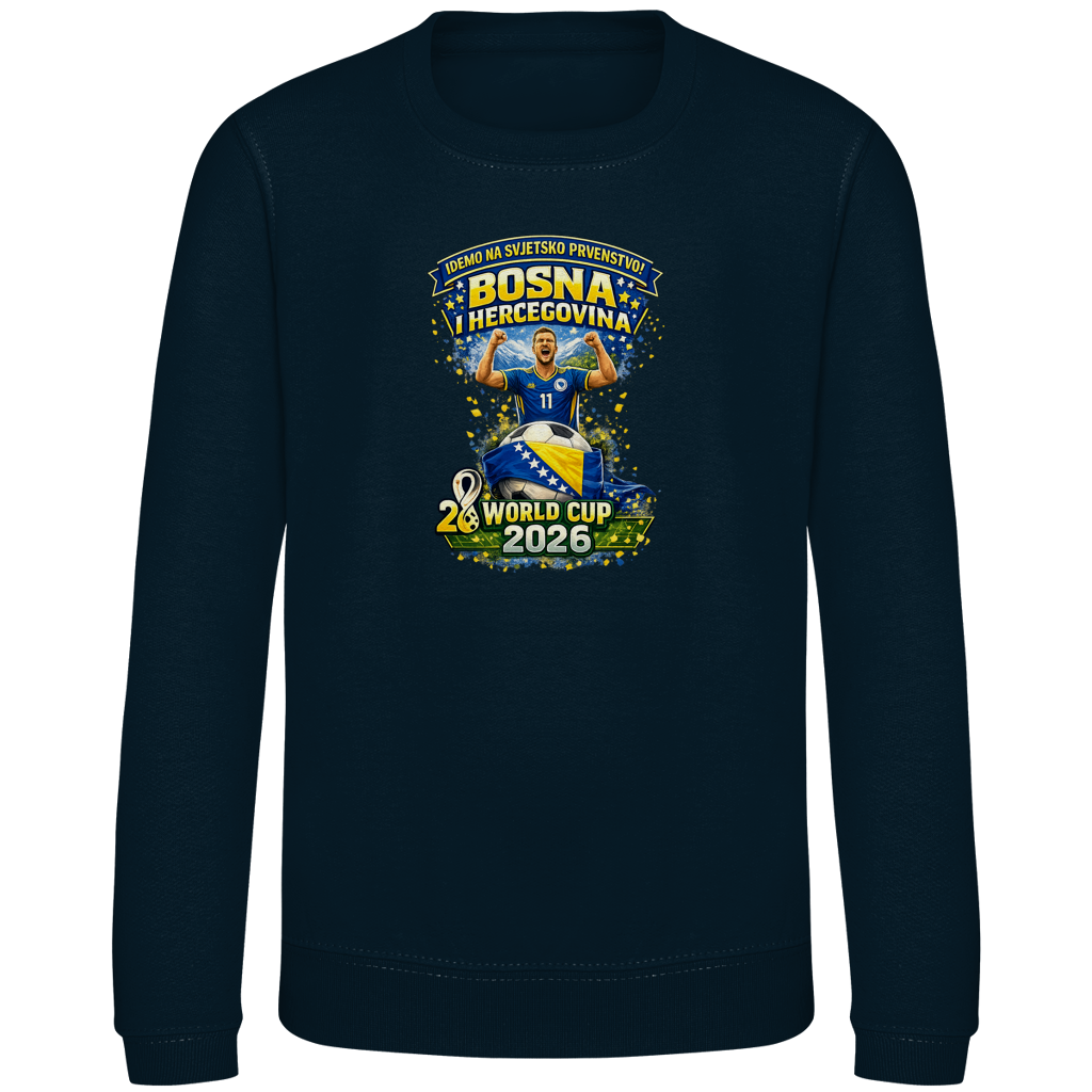 Kids Sweatshirt – Bosnia | Design 01 | Front Print