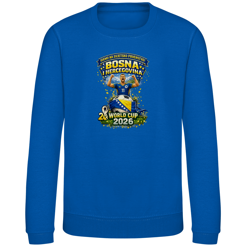 Kids Sweatshirt – Bosnia | Design 01 | Front Print
