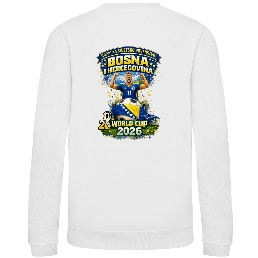 Kids Sweatshirt – Bosnia | Design 01 | Back Print