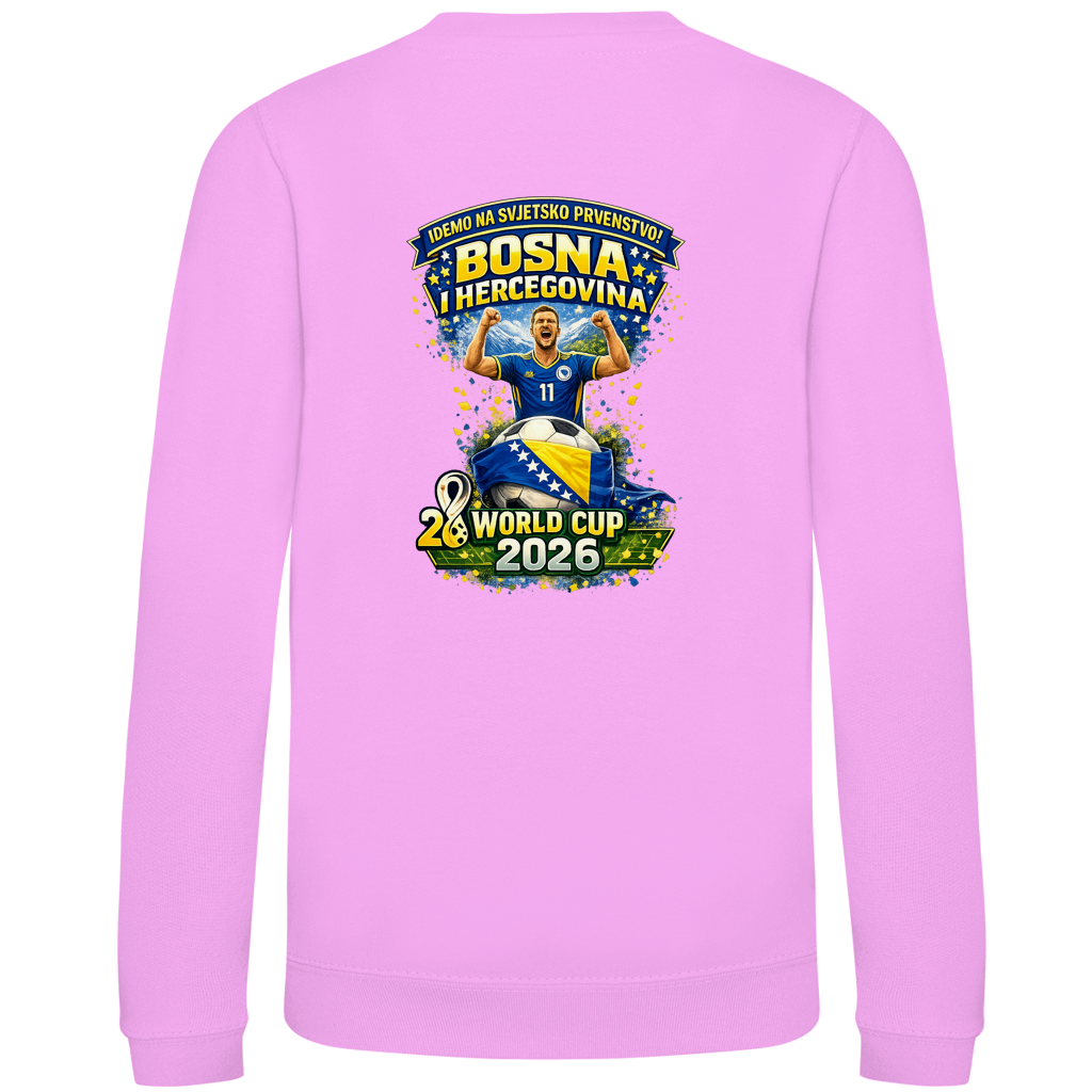 Kinder Sweatshirt – Bosnien | Design 01 | Rückenprint