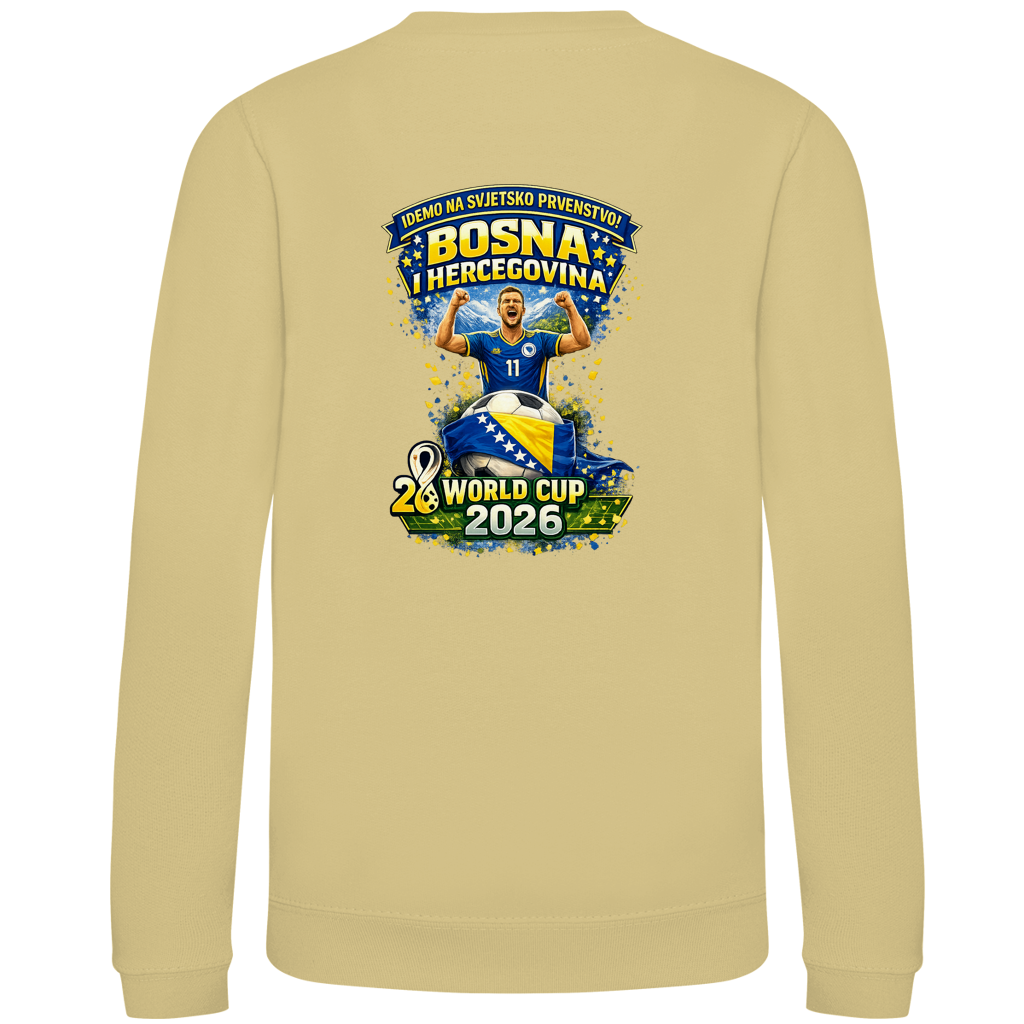 Kinder Sweatshirt – Bosnien | Design 01 | Rückenprint