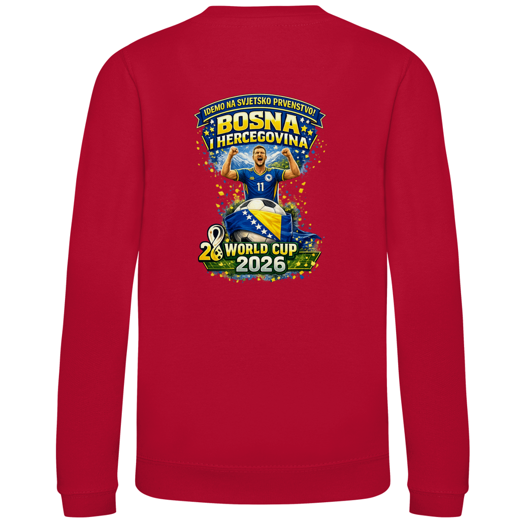 Kids Sweatshirt – Bosnia | Design 01 | Back Print