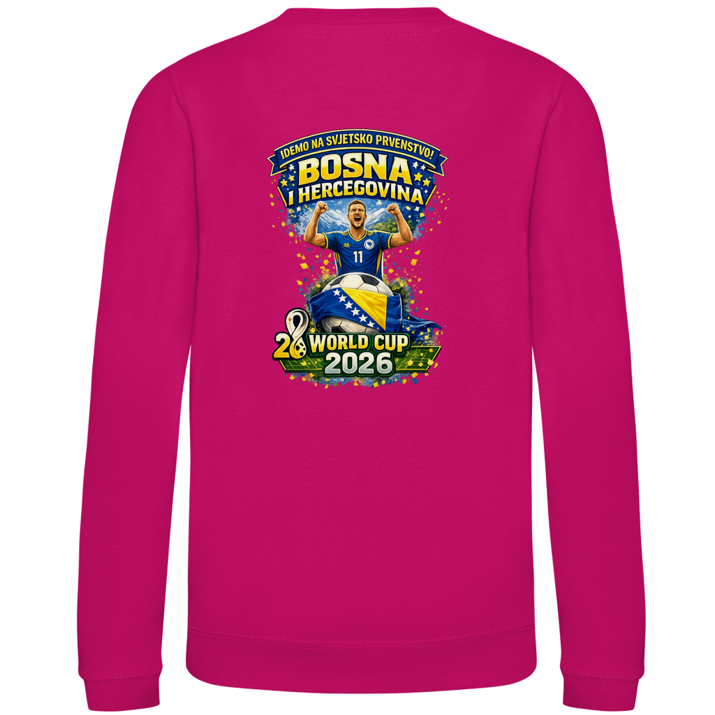 Kinder Sweatshirt – Bosnien | Design 01 | Rückenprint
