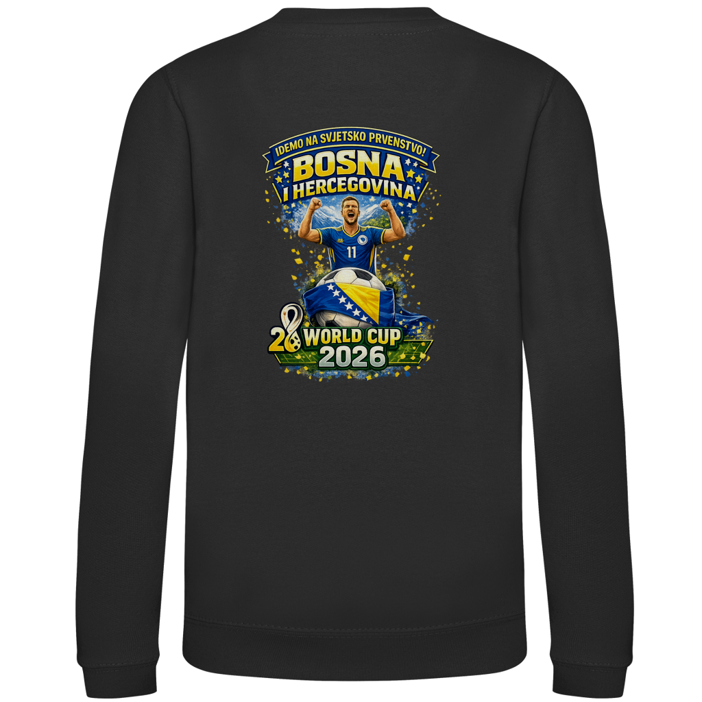 Kids Sweatshirt – Bosnia | Design 01 | Back Print