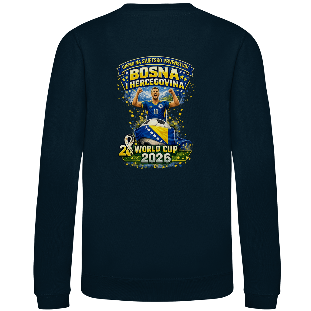 Kids Sweatshirt – Bosnia | Design 01 | Back Print