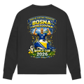 Women's Premium Organic Sweatshirt - Bosnia | Design 01 | Back Print