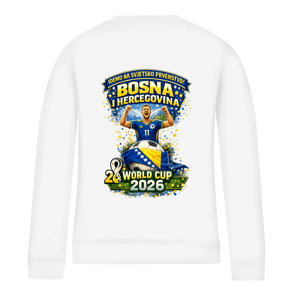 Women's Sweatshirt – Bosnia | Design 01 | Back Print