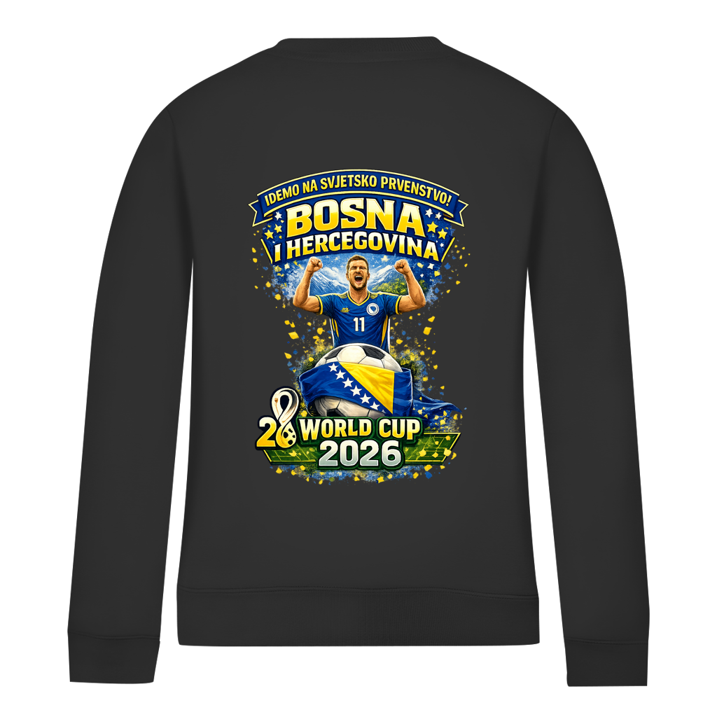 Women's Sweatshirt – Bosnia | Design 01 | Back Print