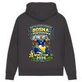 Women's Premium Organic Hoodie – Bosnia | Design 01 | Back Print