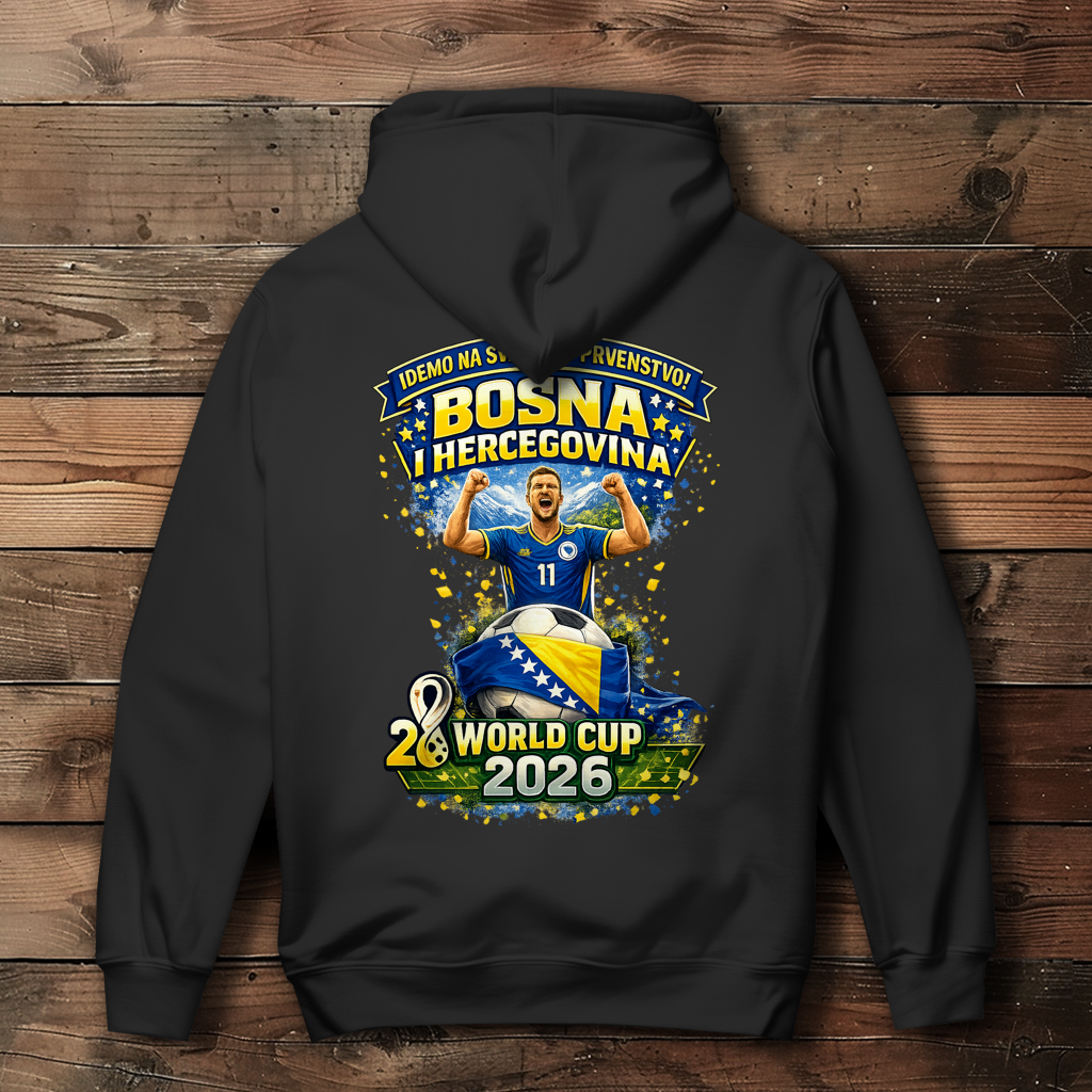 Women's Hoodie - Bosnia | Design 01 | Back Print