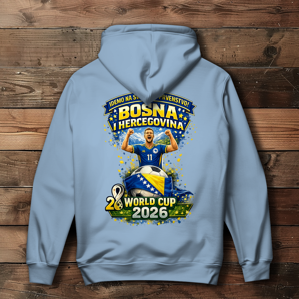 Women's Hoodie - Bosnia | Design 01 | Back Print