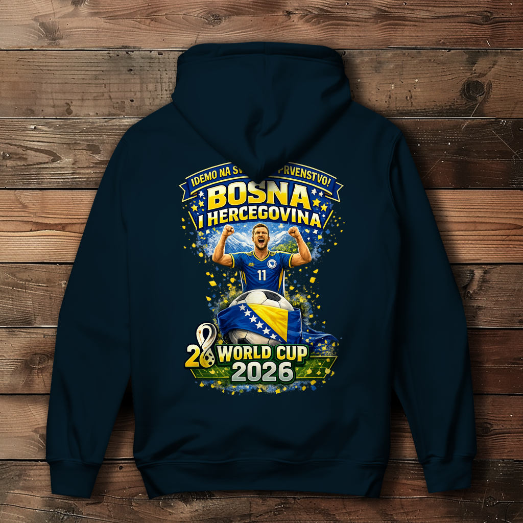 Women's Hoodie - Bosnia | Design 01 | Back Print