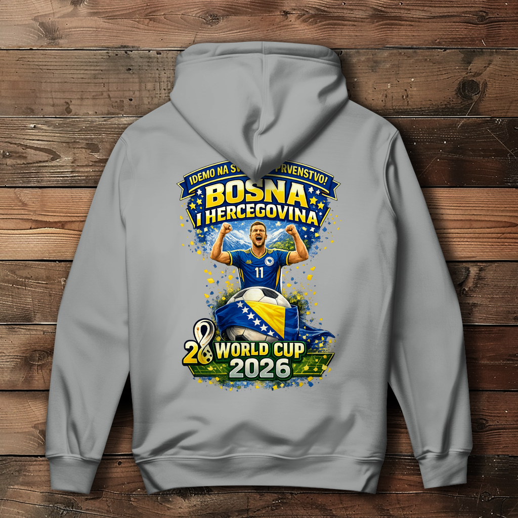 Women's Hoodie - Bosnia | Design 01 | Back Print